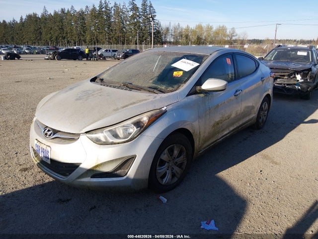2016 HYUNDAI ELANTRA 5NPDH4AE3GH695468 Photo 1