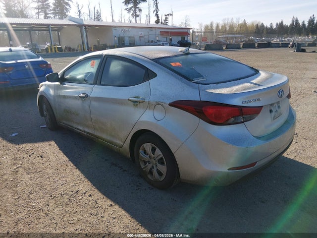 2016 HYUNDAI ELANTRA 5NPDH4AE3GH695468 Photo 2