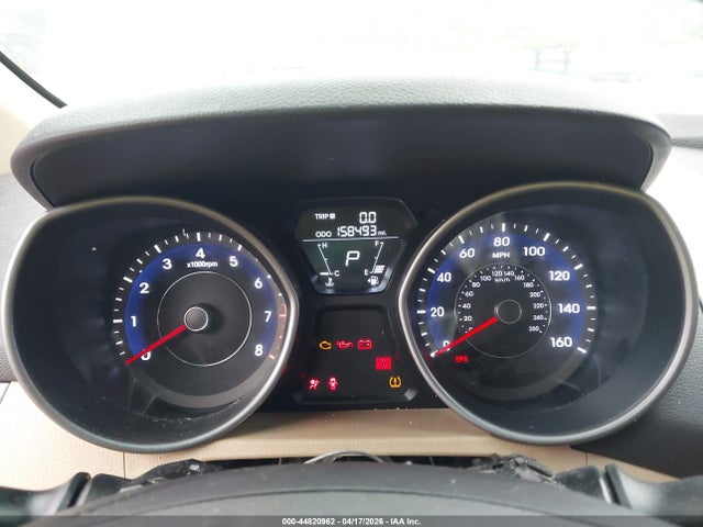 44820962 :رقم المزاد ، 5NPDH4AE7DH231899 vin ، 2013 Hyundai Elantra Gls مزاد بيع