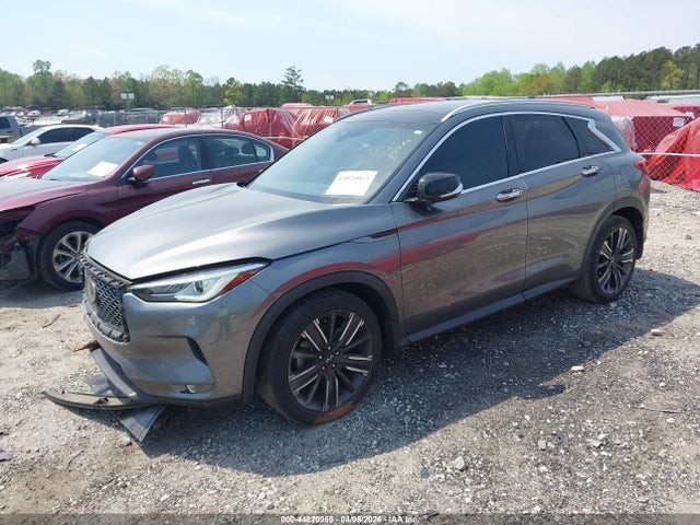 44820965 :رقم المزاد ، 3PCAJ5BA8MF125307 vin ، 2021 Infiniti Qx50 Luxe مزاد بيع