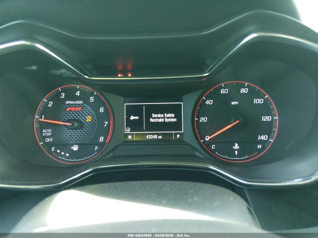 Aukcja sprzedaży 2023 Chevrolet Trailblazer Fwd Rs, vin: KL79MTSL7PB218419, numer aukcji: 44820986