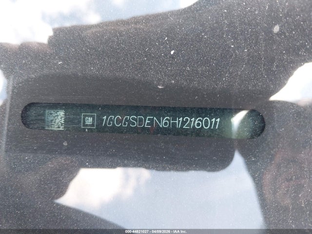 Aukcja sprzedaży 2017 Chevrolet Colorado Z71, vin: 1GCGSDEN6H1216011, numer aukcji: 44821027