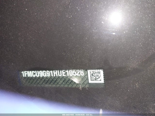 44821055 :رقم المزاد ، 1FMCU9G91HUE10526 vin ، 2017 Ford Escape Se مزاد بيع