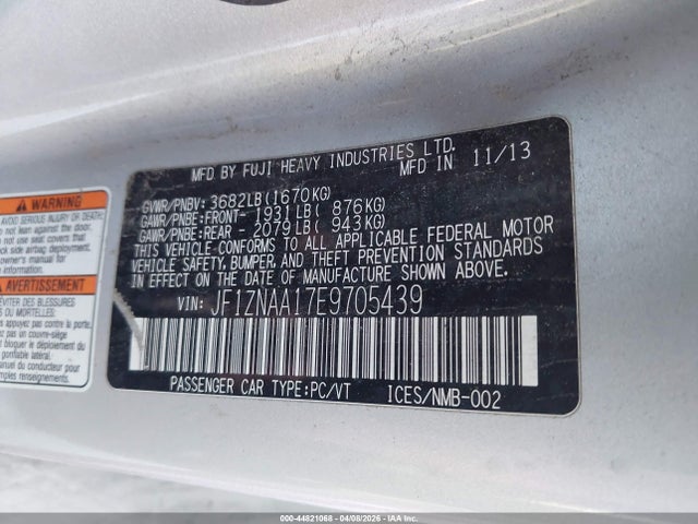 Scion FR-S 2014 JF1ZNAA17E9705439 Image 9
