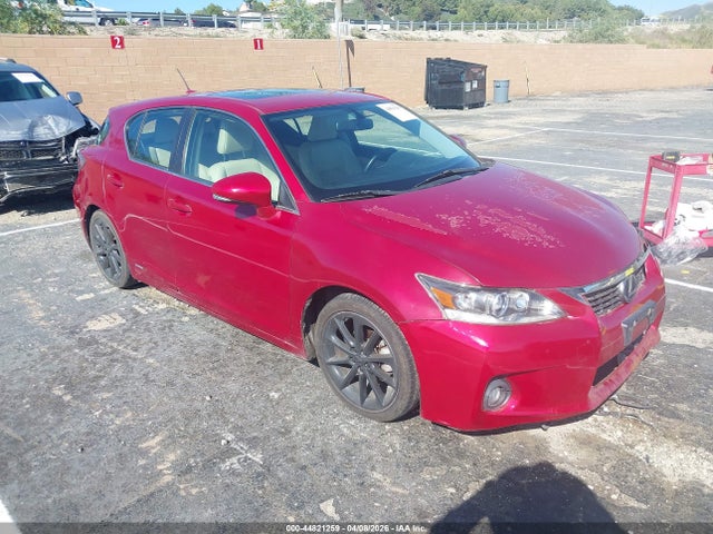 2012 LEXUS CT 200H JTHKD5BH9C2112459