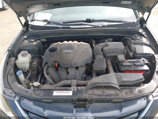 2013 Hyundai Sonata Gls მანქანა იყიდება აუქციონზე, vin: 5NPEB4AC0DH754458, აუქციონის ნომერი: 44821268