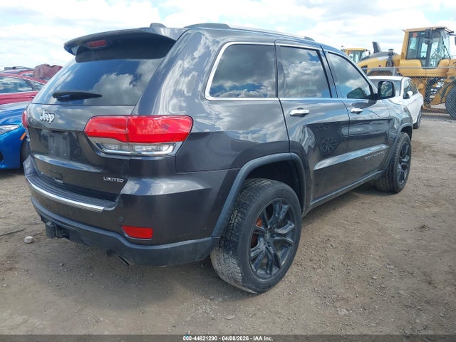 Aukcja sprzedaży 2017 Jeep Grand Cherokee Limited 4x2, vin: 1C4RJEBG1HC788924, numer aukcji: 44821290