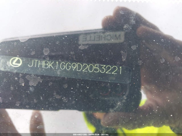 44821395 :رقم المزاد ، JTHBK1GG9D2053221 vin ، 2013 Lexus Es 350 مزاد بيع