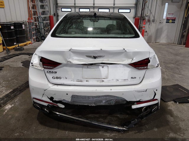44821427 :رقم المزاد ، KMTFN4JF2KU328331 vin ، 2019 Genesis G80 5.0 Ultimate مزاد بيع