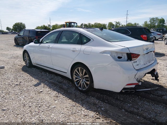 44821427 :رقم المزاد ، KMTFN4JF2KU328331 vin ، 2019 Genesis G80 5.0 Ultimate مزاد بيع