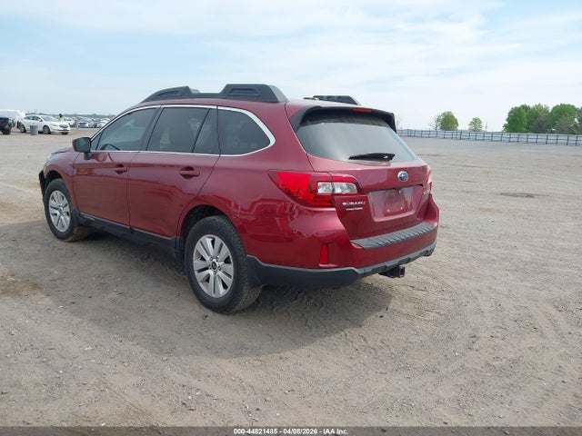 2015 Subaru Outback 2.5i Premium მანქანა იყიდება აუქციონზე, vin: 4S4BSBDC7F3330692, აუქციონის ნომერი: 44821485