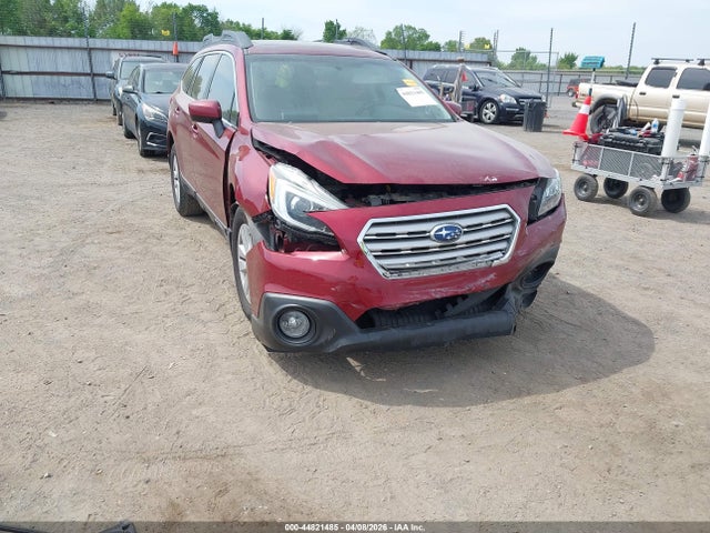 2015 Subaru Outback 2.5i Premium მანქანა იყიდება აუქციონზე, vin: 4S4BSBDC7F3330692, აუქციონის ნომერი: 44821485