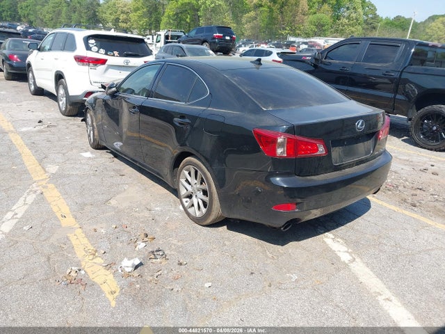 2012 Lexus Is 250 მანქანა იყიდება აუქციონზე, vin: JTHCF5C27C5058344, აუქციონის ნომერი: 44821570