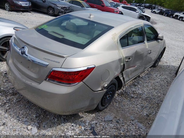 2011 Buick Lacrosse Cx მანქანა იყიდება აუქციონზე, vin: 1G4GA5EC3BF257354, აუქციონის ნომერი: 44821639