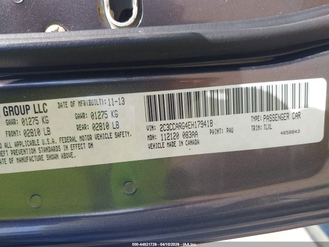 2014 CHRYSLER 300 2C3CCARG4EH179418 Photo 8