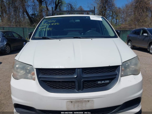44821886 :رقم المزاد ، 2C4RDGAG2CR281180 vin ، 2012 Ram Cargo C/v مزاد بيع