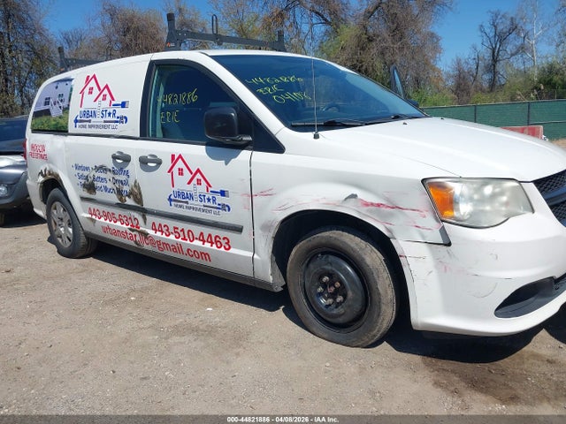 44821886 :رقم المزاد ، 2C4RDGAG2CR281180 vin ، 2012 Ram Cargo C/v مزاد بيع
