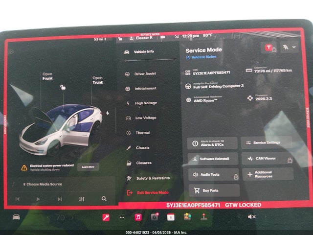 Tesla Model 3 Rear-wheel Drive 2023 5YJ3E1EA0PF585471 Image 7