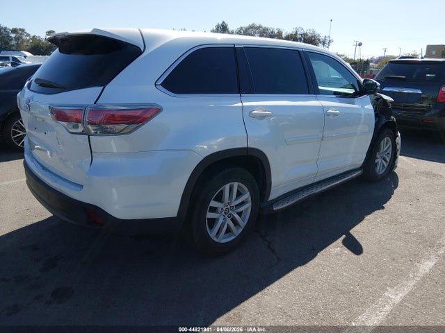 5TDZKRFH6GS177324 Toyota Highlander Le V6