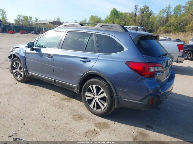 2018 Subaru Outback 2.5i Limited მანქანა იყიდება აუქციონზე, vin: 4S4BSANC0J3201176, აუქციონის ნომერი: 44822024