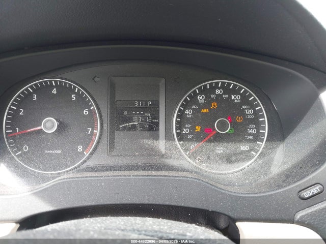 2013 Volkswagen Jetta 2.5l Se მანქანა იყიდება აუქციონზე, vin: 3VWDP7AJ1DM446980, აუქციონის ნომერი: 44822096