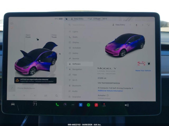 7SAYGDEE8PF805124 Tesla Model Y Awd/long Range Dual Motor All-wheel Drive