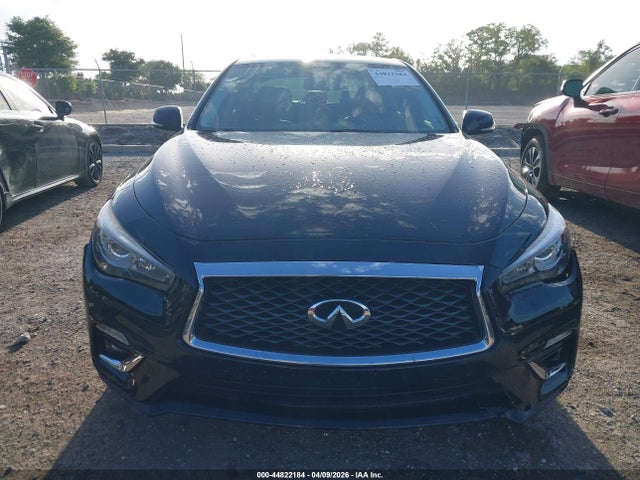 44822184 :رقم المزاد ، JN1EV7AP6JM356915 vin ، 2018 Infiniti Q50 3.0t Luxe مزاد بيع