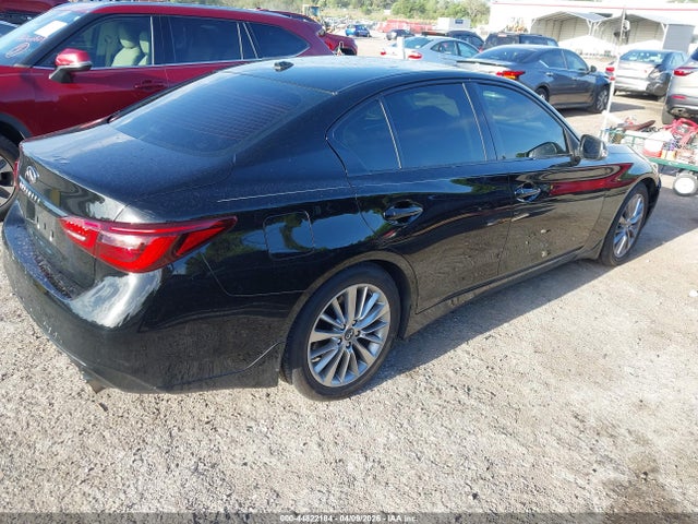 44822184 :رقم المزاد ، JN1EV7AP6JM356915 vin ، 2018 Infiniti Q50 3.0t Luxe مزاد بيع