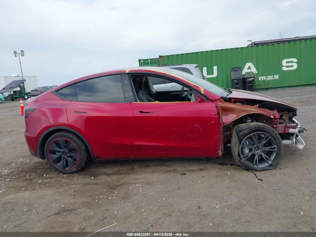 44822257 :رقم المزاد ، 7SAYGDEE2SF287696 vin ، 2025 Tesla Model Y Long Range Dual Motor All-wheel Drive مزاد بيع