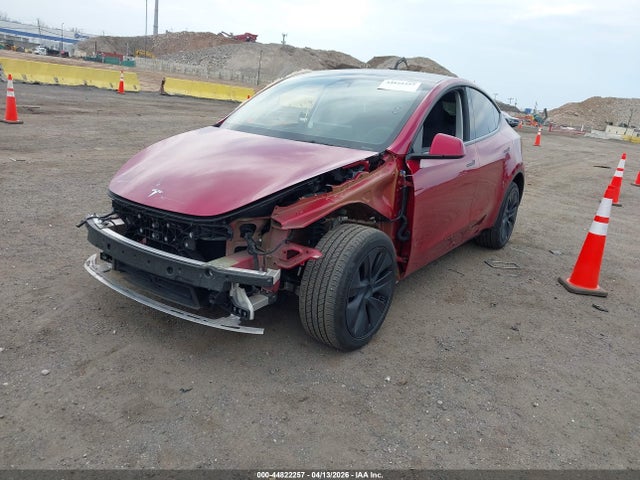 44822257 :رقم المزاد ، 7SAYGDEE2SF287696 vin ، 2025 Tesla Model Y Long Range Dual Motor All-wheel Drive مزاد بيع