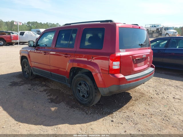 2016 Jeep Patriot Sport მანქანა იყიდება აუქციონზე, vin: 1C4NJPBA0GD700802, აუქციონის ნომერი: 44822282