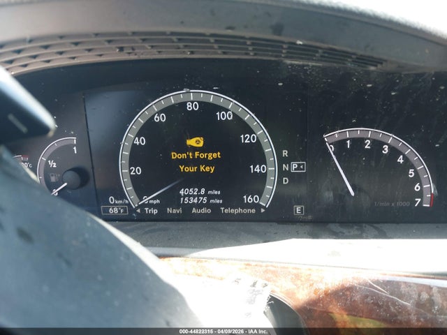 Aukcja sprzedaży 2011 Mercedes-benz S 550, vin: WDDNG7BB9BA386879, numer aukcji: 44822315