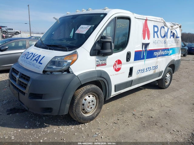 2017 Ram Promaster 1500 Low Roof 136 Wb მანქანა იყიდება აუქციონზე, vin: 3C6TRVAG2HE526510, აუქციონის ნომერი: 44822453