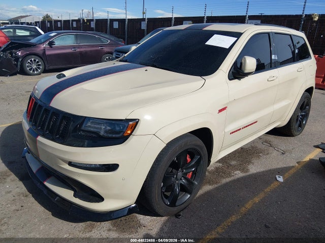 2015 Jeep Grand Cherokee Srt მანქანა იყიდება აუქციონზე, vin: 1C4RJFDJ4FC659393, აუქციონის ნომერი: 44822488