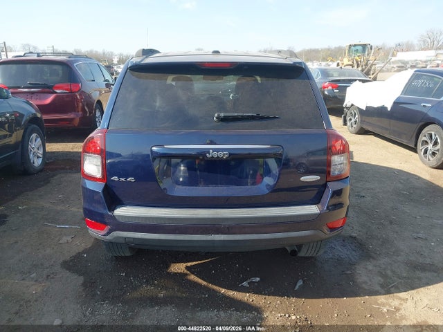 2016 Jeep Compass Latitude მანქანა იყიდება აუქციონზე, vin: 1C4NJDEB6GD545322, აუქციონის ნომერი: 44822520