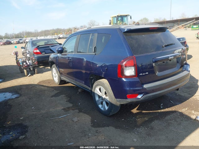 2016 Jeep Compass Latitude მანქანა იყიდება აუქციონზე, vin: 1C4NJDEB6GD545322, აუქციონის ნომერი: 44822520
