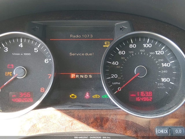 2010 Audi A8 L 4.2 მანქანა იყიდება აუქციონზე, vin: WAURVAFA4AN008537, აუქციონის ნომერი: 44822547