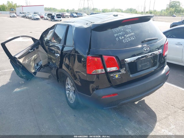 2011 Kia Sorento Ex მანქანა იყიდება აუქციონზე, vin: 5XYKU4A1XBG022161, აუქციონის ნომერი: 44822565