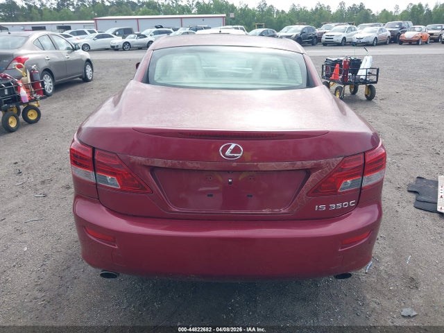 Продаж на аукціоні авто 2012 Lexus Is 350c, vin: JTHFE2C2XC2508195, номер лоту: 44822682