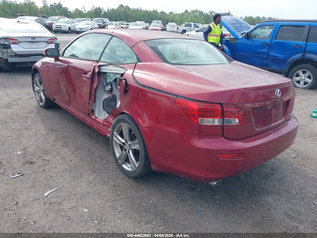 Продаж на аукціоні авто 2012 Lexus Is 350c, vin: JTHFE2C2XC2508195, номер лоту: 44822682