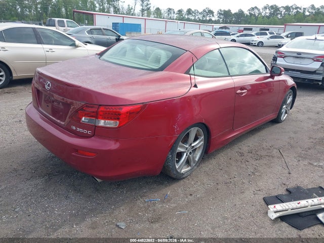 Продаж на аукціоні авто 2012 Lexus Is 350c, vin: JTHFE2C2XC2508195, номер лоту: 44822682