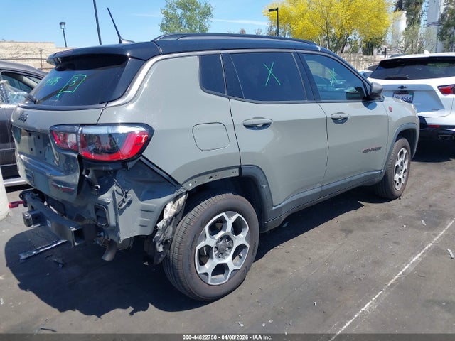 Aukcja sprzedaży 2022 Jeep Compass Trailhawk 4x4, vin: 3C4NJDDB9NT126485, numer aukcji: 44822750