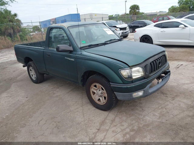 2001 TOYOTA TACOMA 5TENL42N81Z824603