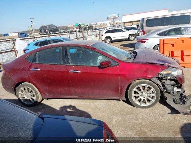 2015 Dodge Dart Limited მანქანა იყიდება აუქციონზე, vin: 1C3CDFCB3FD254146, აუქციონის ნომერი: 44822853