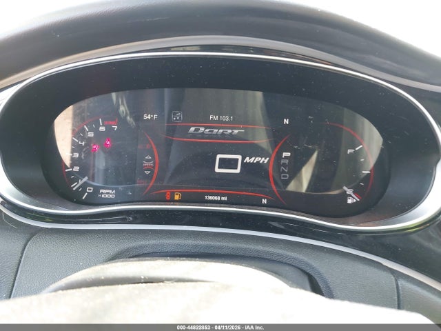2015 Dodge Dart Limited მანქანა იყიდება აუქციონზე, vin: 1C3CDFCB3FD254146, აუქციონის ნომერი: 44822853