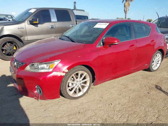 Aukcja sprzedaży 2012 Lexus Ct 200h Premium, vin: JTHKD5BH2C2088277, numer aukcji: 44822948