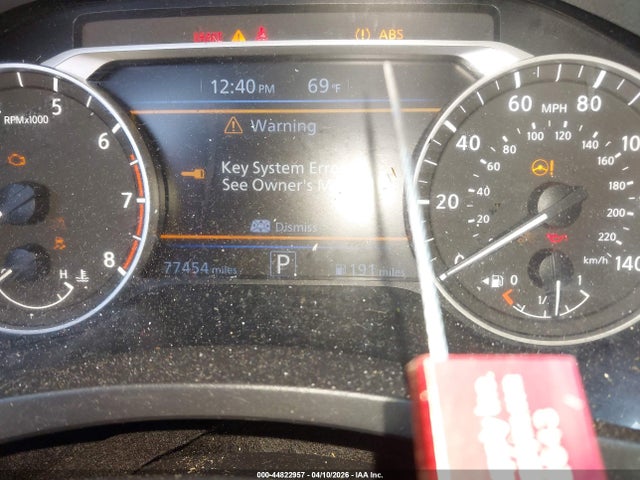 2022 Nissan Altima Sv Fwd მანქანა იყიდება აუქციონზე, vin: 1N4BL4DV8NN382999, აუქციონის ნომერი: 44822957