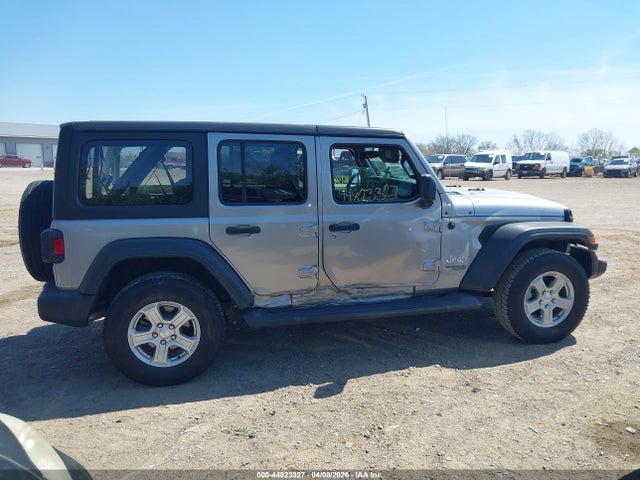 Продажа на аукционе авто 2018 Jeep Wrangler Unlimited Sport S 4x4, vin: 1C4HJXDG4JW249240, номер лота: 44823327
