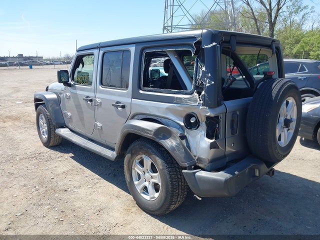 Продажа на аукционе авто 2018 Jeep Wrangler Unlimited Sport S 4x4, vin: 1C4HJXDG4JW249240, номер лота: 44823327