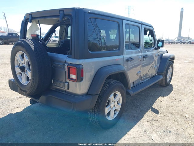 Продажа на аукционе авто 2018 Jeep Wrangler Unlimited Sport S 4x4, vin: 1C4HJXDG4JW249240, номер лота: 44823327